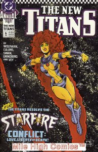 TEEN TITANS, BAXTER ANNUAL (1985 Series) #6 Fine Comics Book