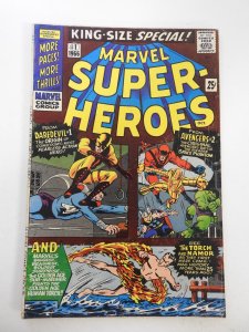 Marvel Super-Heroes King-Size Special (1966) VG/FN Condition! pencil fc