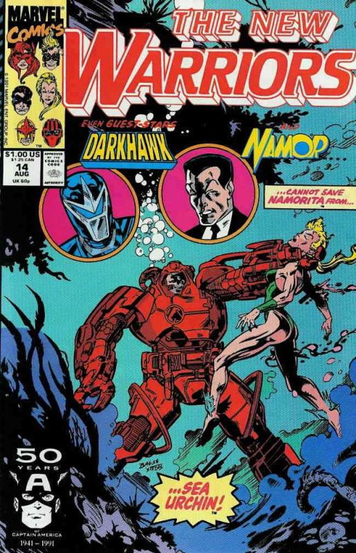 New Warriors, The #14 VF; Marvel | save on shipping - details inside