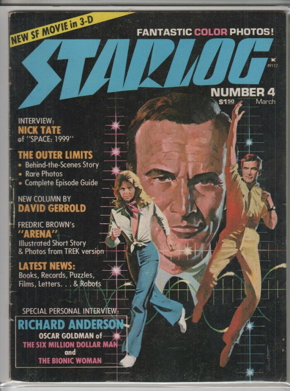 STARLOG MAGAZINE #4 VG/F A04845