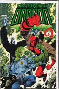 Savage Dragon #34 (1996) Hellboy