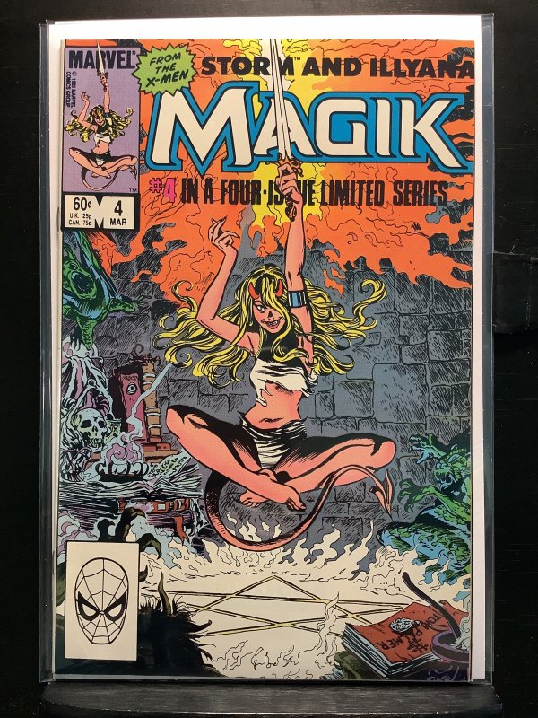 Magik (Storm and Illyana Limited Series) #4 Direct Edition (1984)