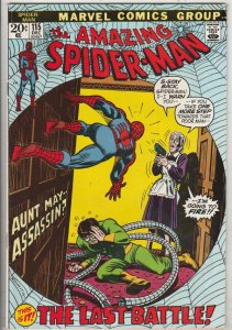Amazing Spider-Man #115 (Dec-72) VF High-Grade Spider-Man