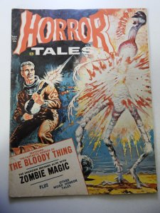 Horror Tales Vol 3 #3 VG+ Condition 1 1/4 spine split