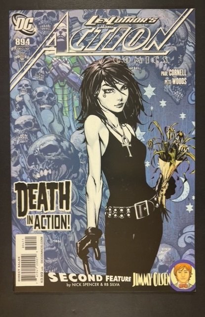 Action Comics #894 (2010) FIRST APPEARANCE OF DEATH IN DC