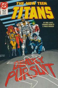 New Teen Titans, The (2nd Series) #32 VF ; DC | Marv Wolfman