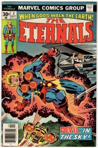 The Eternals #3 >>> 1st App SERSI! (1976) Jack Kirby