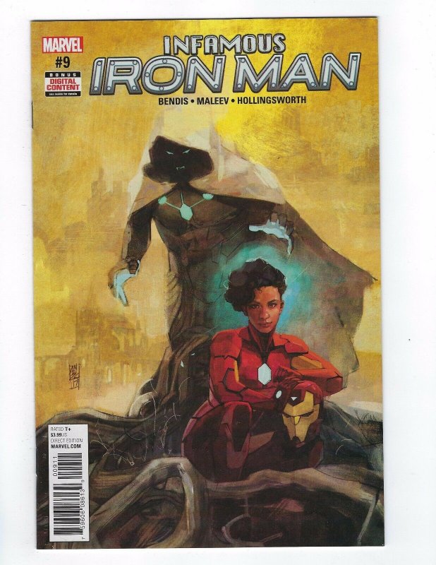 Infamous Iron Man # 9 Regular Cover Marvel NM 