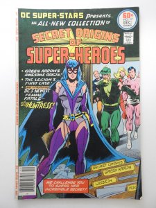 DC Super-Stars #17 1st Appearance of The Huntress! Sharp Fine Condition!