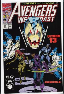 Avengers West Coast #66 Direct Edition (1990) West Coast Avengers / Avengers ...