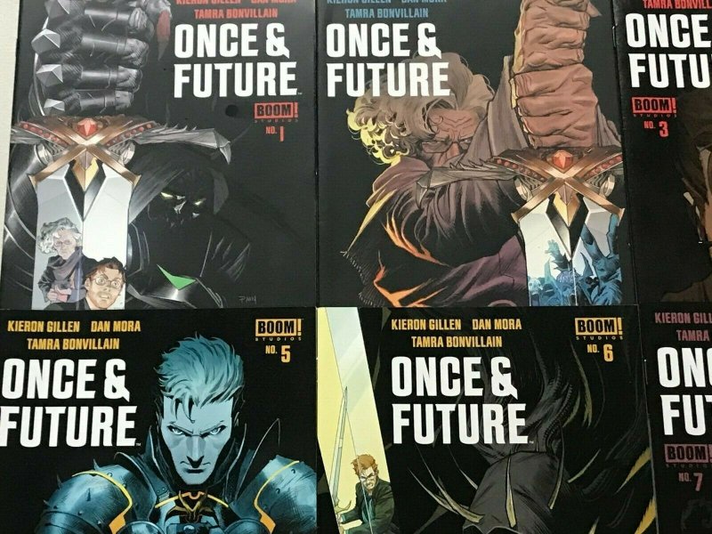 ONCE AND FUTURE#1-13 VF/NM LOT FIRST PRINT BOOM STUDIOS COMICS 