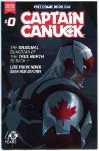 CAPTAIN CANUCK #0, NM, FCBD, Guardian, 2015, more Promo/items in store