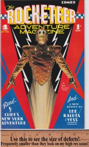 ROCKETEER ADVENTURE MAGAZINE #1 (Jul 1988) VF+ 8.5, white! Dave Stevens!