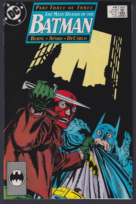 Batman 435 (1989) NM- DC Comics