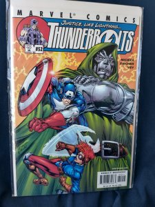 Thunderbolts #52 (2001) app Captain America, Dr. Doom