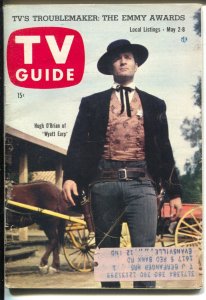 TV Guide 5/2/1959-Kentucky Issue-Hugh O'Brian-Wyatt Earp-Willard Mullin-VG