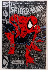 Spider-Man #1 (7.5, 1990) 1st Todd McFarlane Solo Marvel Project