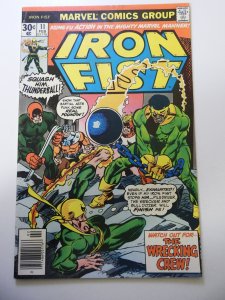 Iron Fist #11 (1977) VG+ Condition moisture stain bc