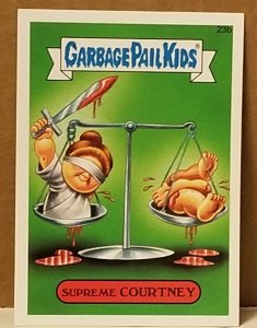 2015 Garbage Pail Kids  #23b Supreme Courtney