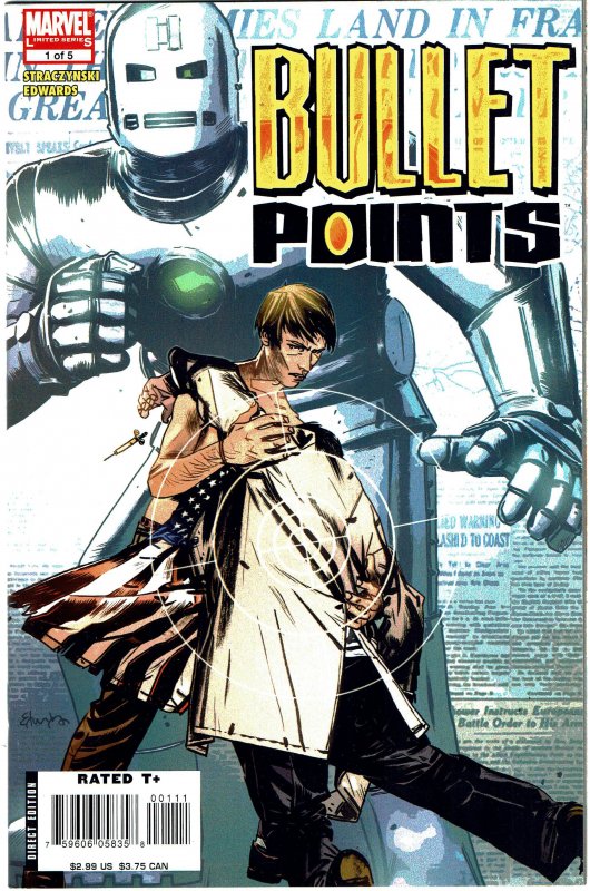 Bullet Points #1 Steve Rogers as Iron Man NM+