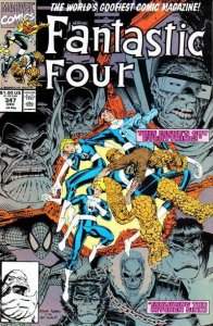 Fantastic Four 4 #347 Marvel Comics December Dec 1990 (VFNM)