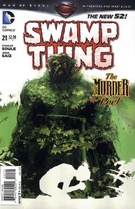 SWAMP THING  (2011 Series)  (NEW 52) #21 Very Good Comics Book 