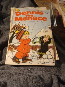 Dennis The Menace 10 Issue Silver Bronze Age Comics Lot Run Set Collection