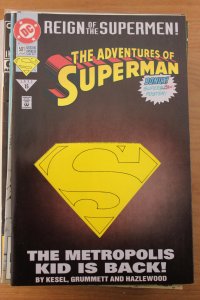 Adventures of Superman 501 Die Cut  VF