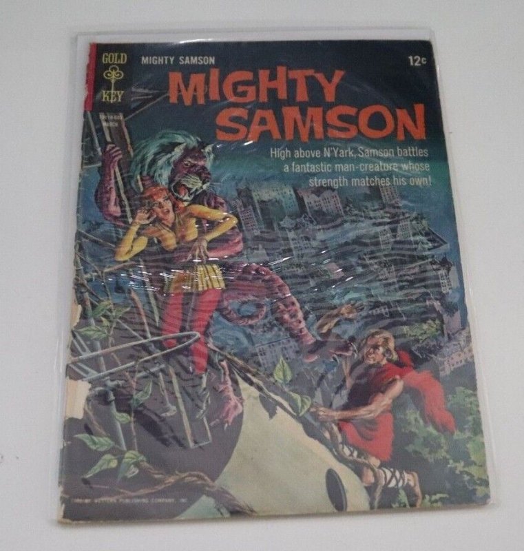 Mighty Samson #5 1964 Series Gold Key Comics