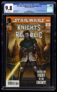 Star Wars: Knights of the Old Republic #31 CGC NM/M 9.8 1st Darth Malaak!