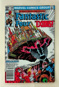 Fantastic Four #240 - Newstand - (Mar 1982, Marvel) - Very Fine/Near Mint
