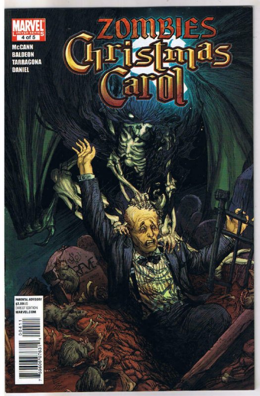 ZOMBIES CHRISTMAS CAROL #1 2 3 4 5, NM, Xmas, Scrooge, 2011, more in store, 1-5