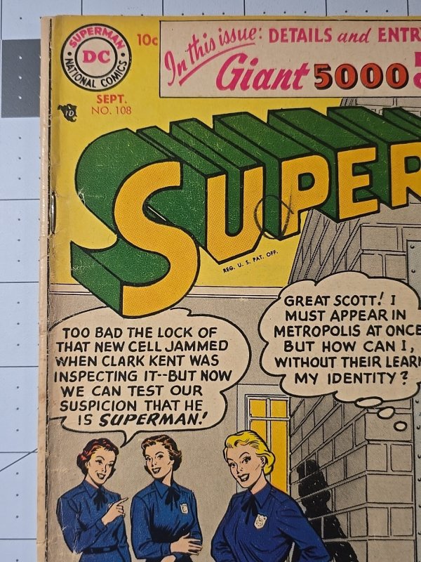 Superman #108 (DC Comics September 1956)