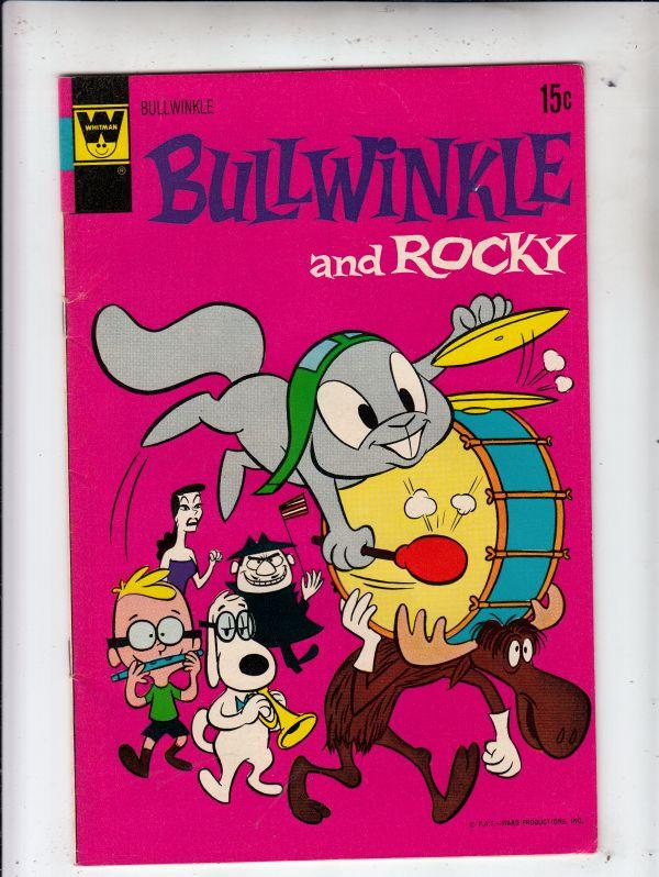 Bullwinkle and Rocky #3 (Jan-72) VF+ High-Grade Rocket J Squirrel, Bullwinkle...