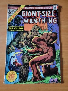 Giant Size Man-Thing #1 ~ VERY GOOD VG ~ 1974 Marvel Comics