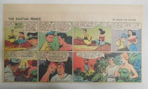 The Bantam Prince Sunday by Lariar and Pfeufer from 12/7/1952 Size: 7.5 x 15 in