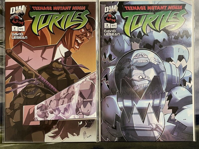 Dream Wave Productions (DW) Teenage Mutant Ninja Turtles! Issue #3 & #4 tmnt