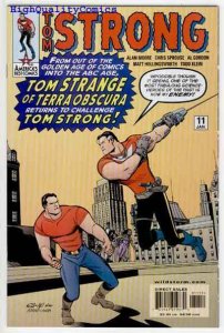 TOM STRONG #11, NM. Alan Moore, Sprouse, Gordon, America, 1999