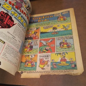 Comics On Parade #46 united 1944 Captain and the Kids Golden age strip cartoon