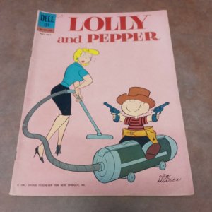 Lolly & Pepper #01-459-207 (Pete Hansen) Silver Age-Dell cartoon comics