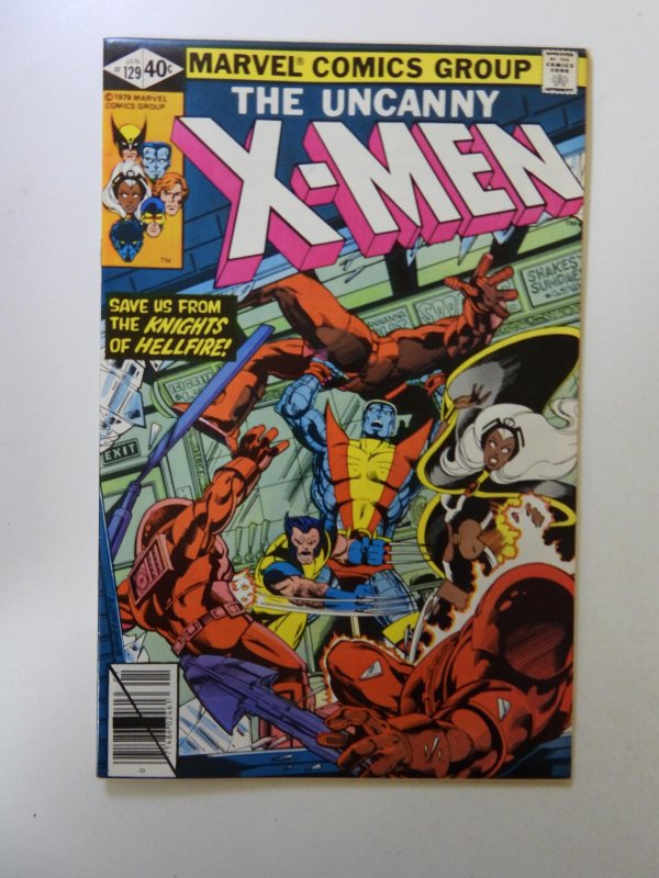 Uncanny X-Men #129 1st appearance of Kitty Pryde and Emma Frost FN/VF condition