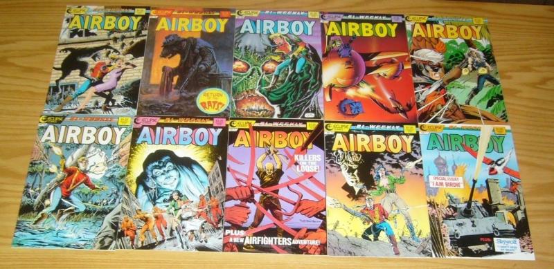 Airboy #1-50 VF/NM complete series + (3) specials - chuck dixon - eclipse comics