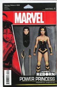 Heroes Reborn #3 Christopher Cover (2021)