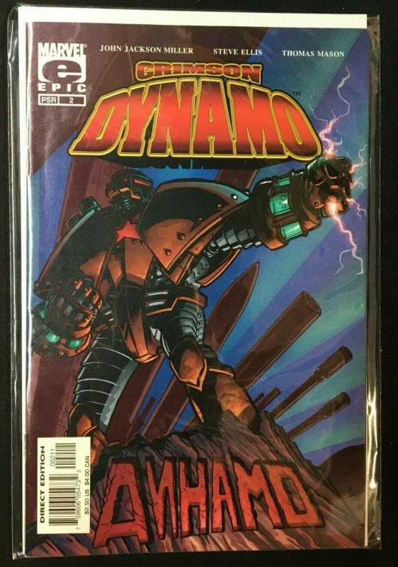 MARVEL EPIC CRIMSON DYNAMO 1-4 VF-NM