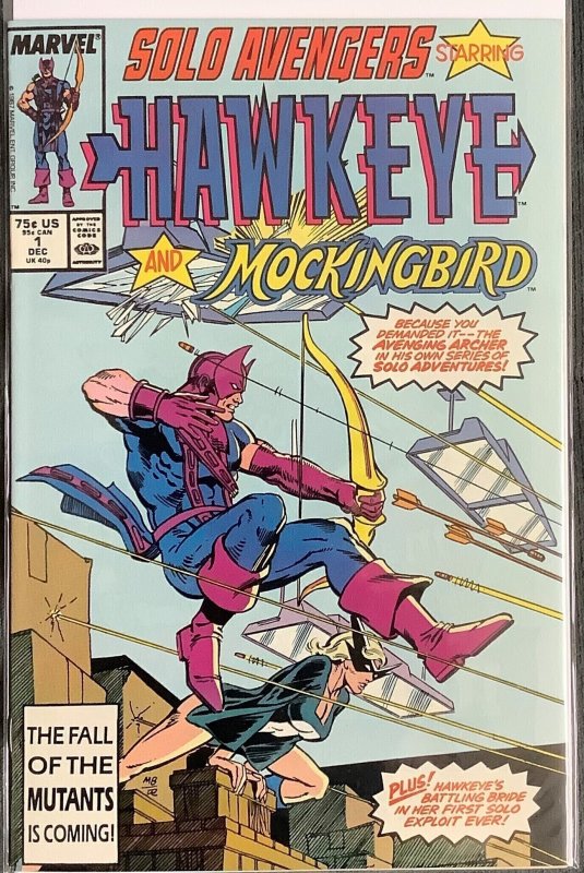 Solo Avengers #1 Direct Edition (1987, Marvel) 1st Issue of Series. NM+
