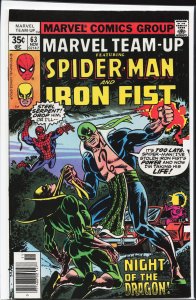 Marvel Team-Up #63 (1977) Iron Fist