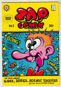 Zap #2 (Jan-68) FN/VF Mid-High-Grade Mr. Natural, Anglefood McSpade, the Chec...