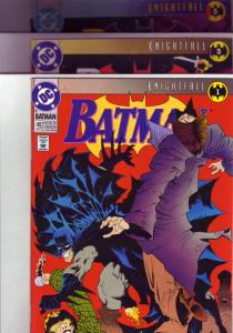 Batman Knightfall-Quest Full Set #659-77 (Apr-93) NM+ Super-High-Grade Batman