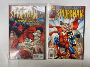 4 Peter Parker Spider-Man MARVEL comic books #1 2 3 4 64 RC3