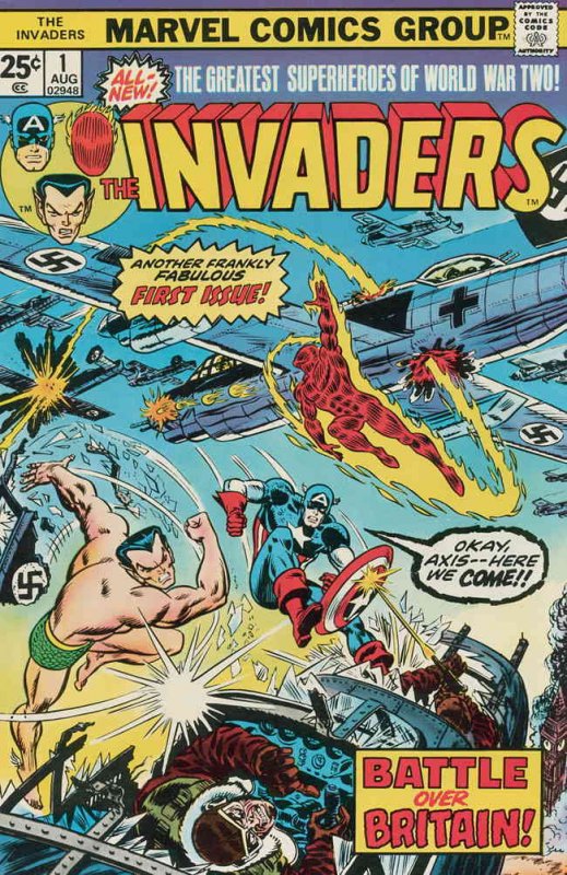 Invaders #1 VF/NM ; Marvel | World War Two Superheroes